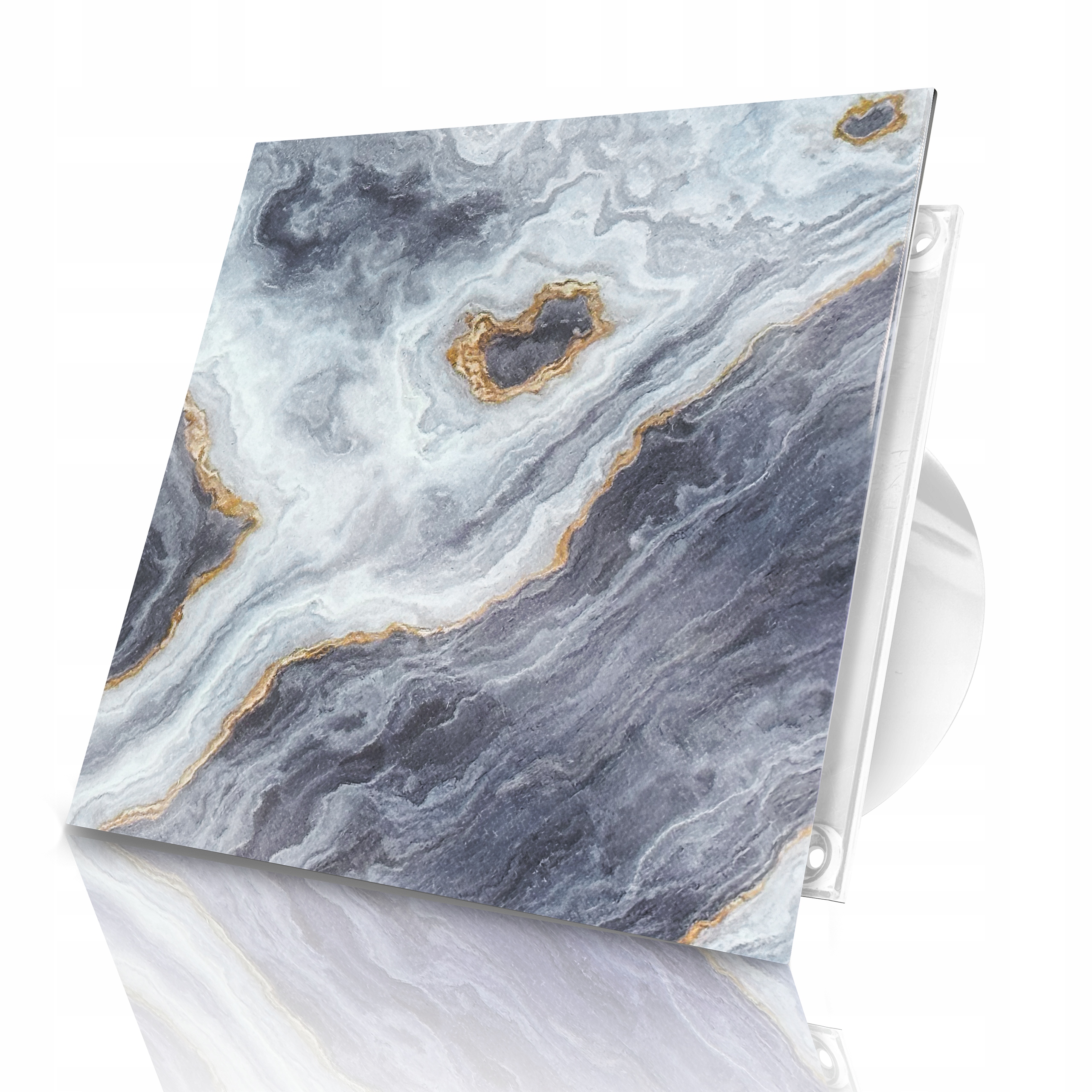 Koupelnový Ventilátor 100 MM Higrostat Časovač 52 Vzorů Zpětná Klapka Bonus