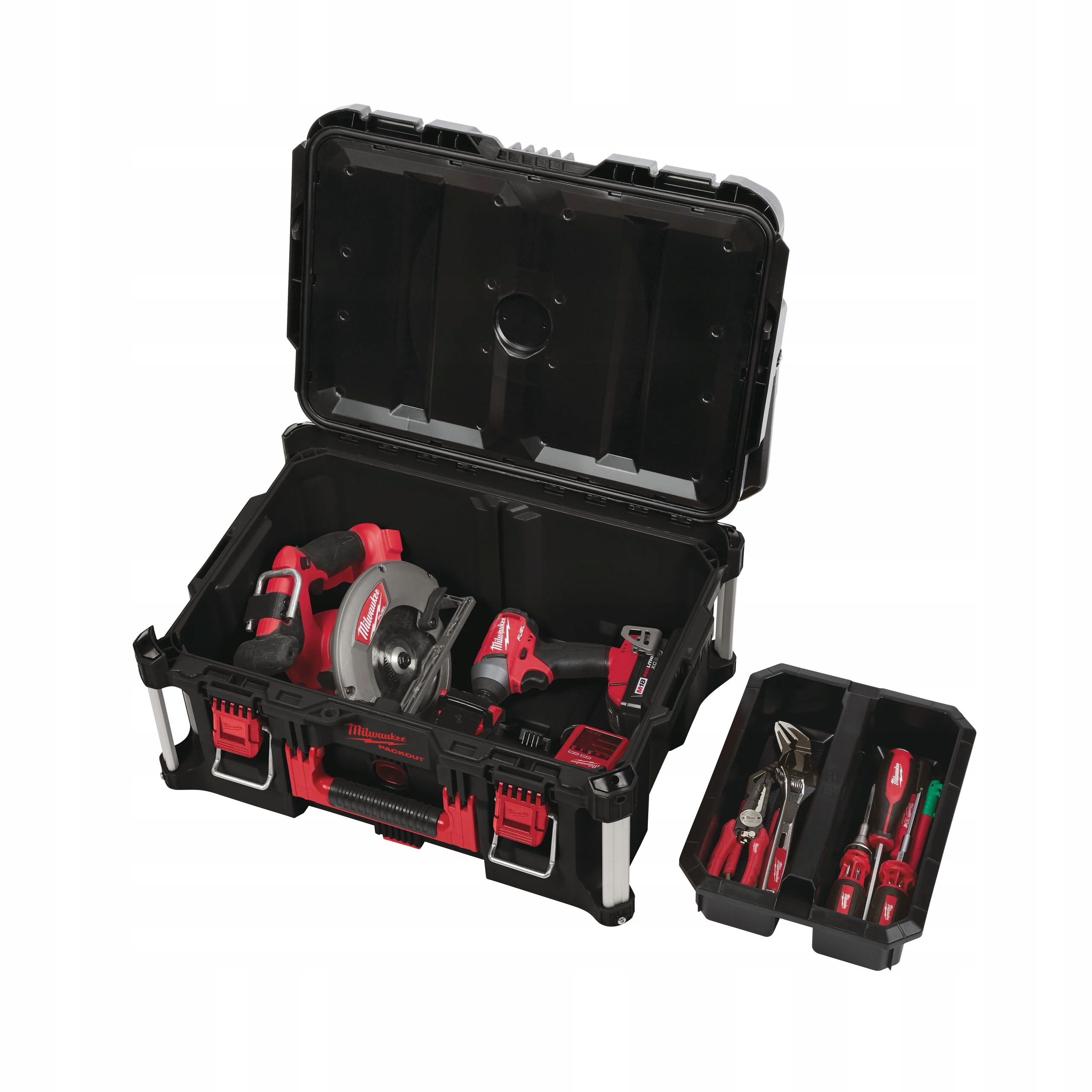 SKRZYNIA NARZEDZIOWA PACKOUT 2 LARGE BOX MILWAUKEE Producent code 4932464079