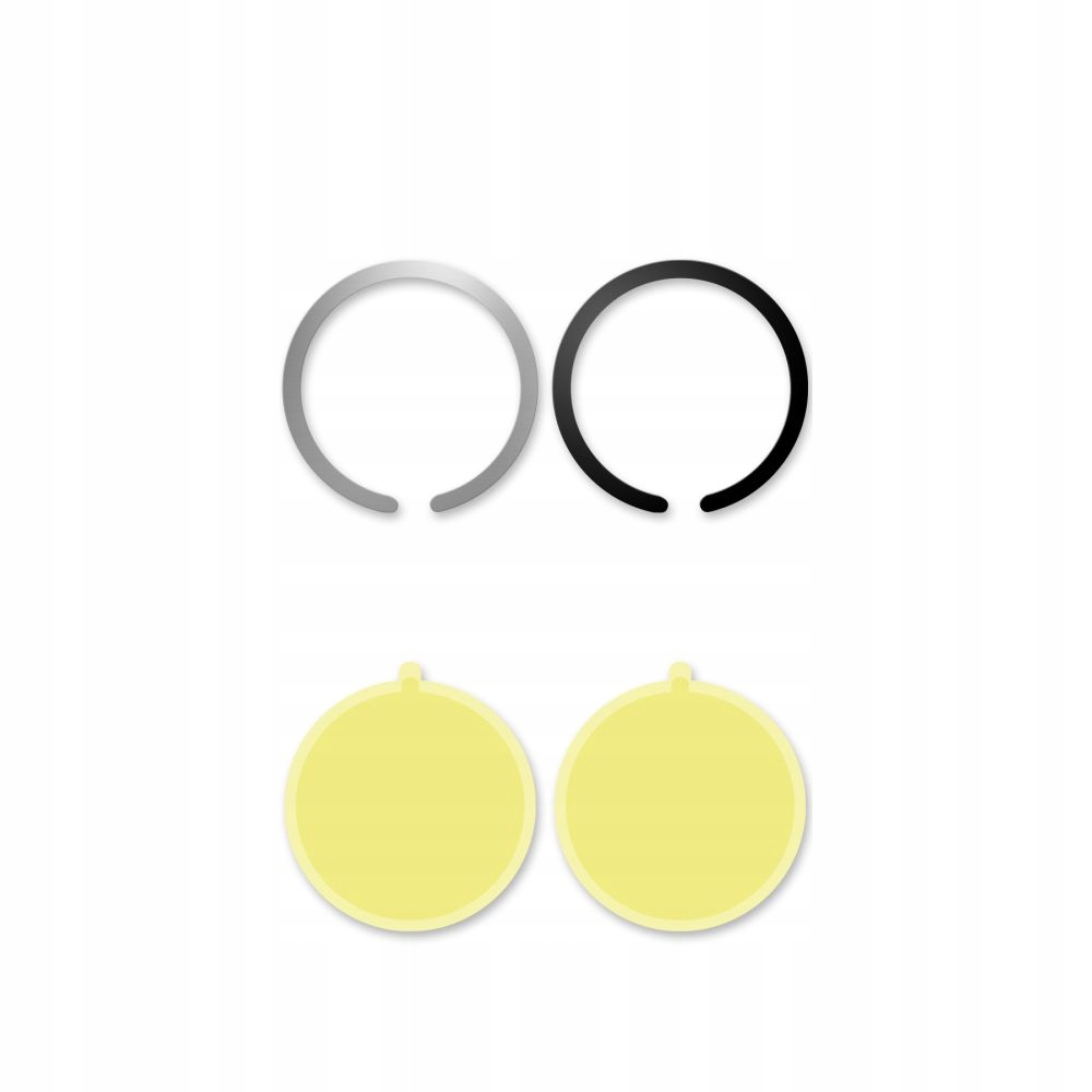 2 X BLASZKI DO ŁADOWANIA BEZPRZEWODOWEGO TECH-PROTECT CZARNY Kolor czarny