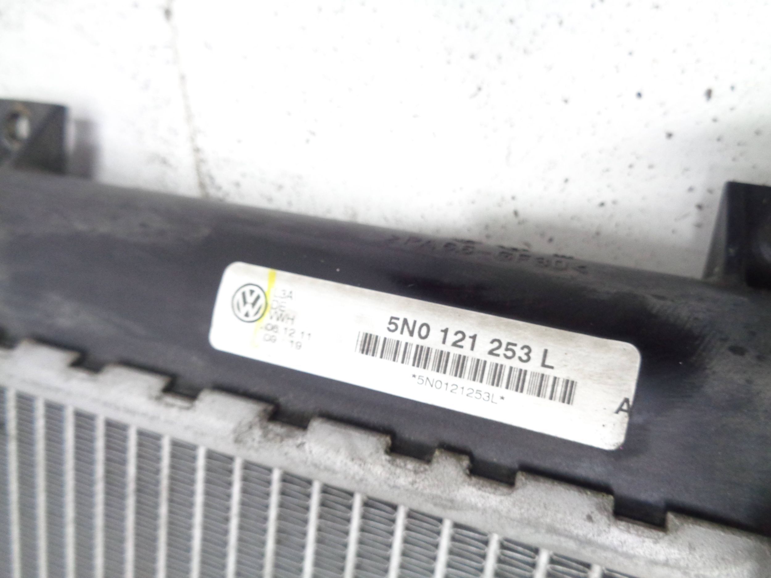 VW TIGUAN 5N PASSAT B7 Kühler intercooler 2,0 TDI