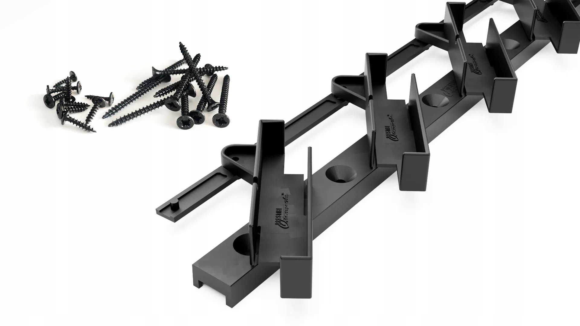 Pohyblivé desky Hdpe Systém vedení terasových žaluzií Shutters Černý