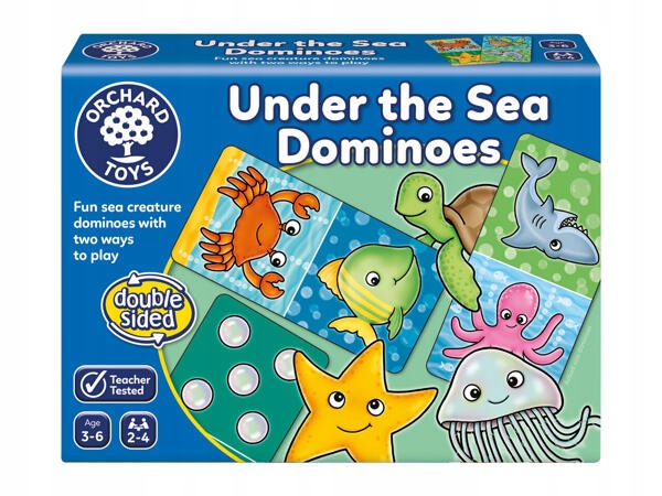 Orchard Toys gra domino 2 warianty 28 el