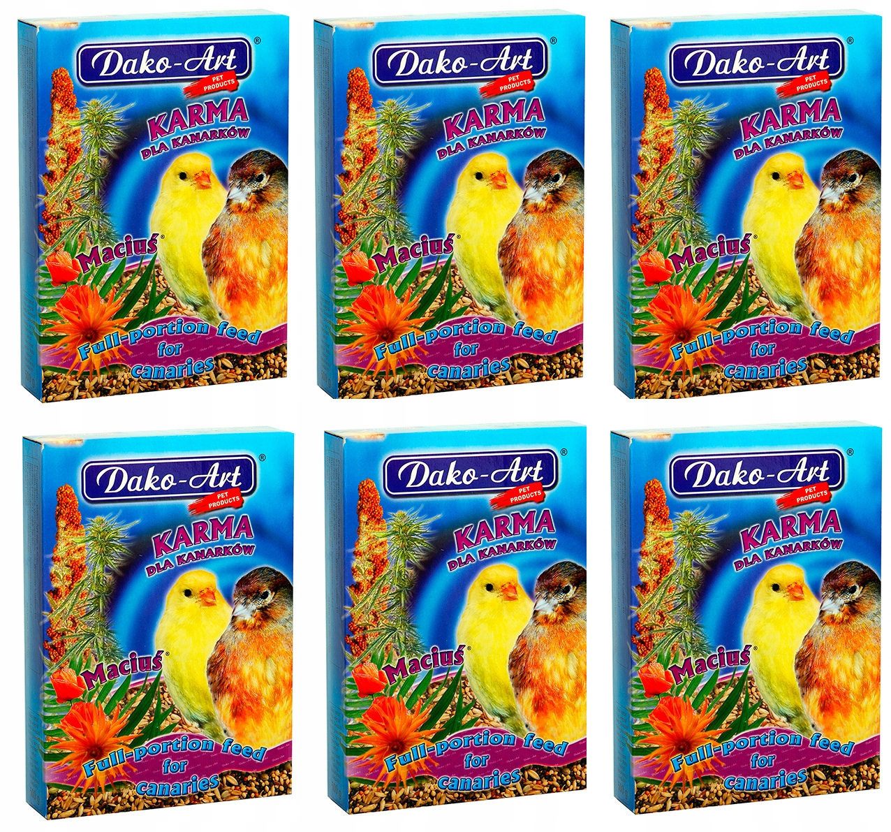 Směs pro malé ptáky Dako-Art 0,5 kg