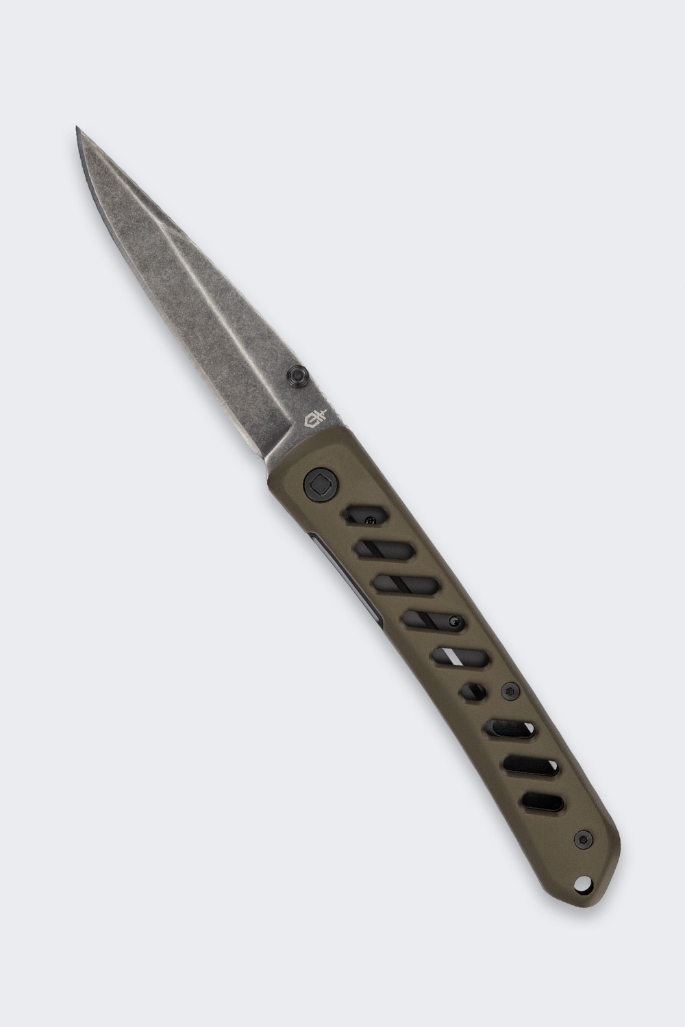 Gerber Affirm Folding Cp Pe Green – nůž, čepel 9 cm, ocel 7Cr