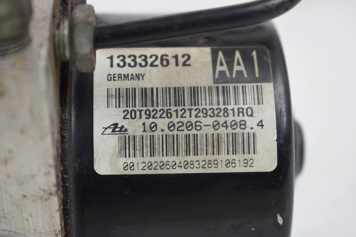 pump ABS * OPEL ASTRA J 13332612