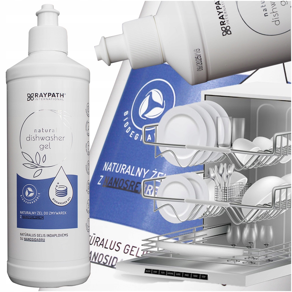 Levně Raypath přírodní Gel do myčky 500ml 0,5kg Ekologický více než 30 cyklů