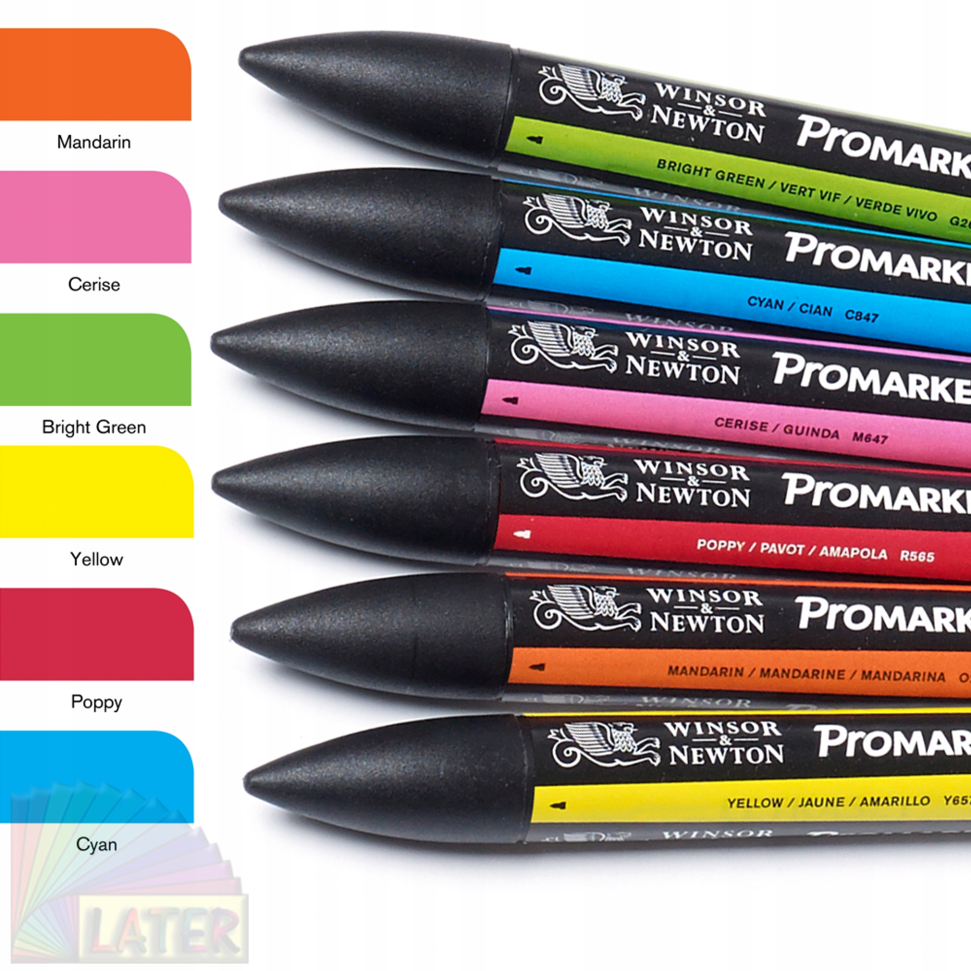 Promarker vibrant tones sada 6ks