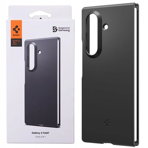Pouzdro Na Telefon Samsung Galaxy Z FOLD7 Spigen Thin Fit Černé
