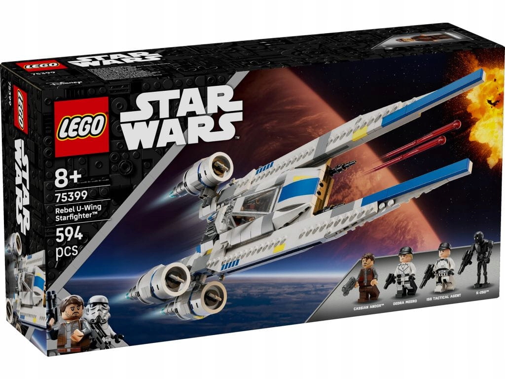 Lego 75399 Star Wars Stíhačka U-Wing povstání