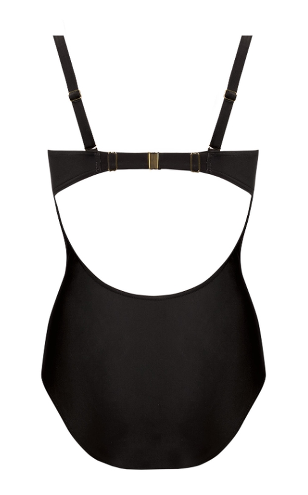 ウェア V SELF STRÓJ KĄPIELOWY JEDNOCZĘŚCIOWY CZARNY FASHION 5 S964V