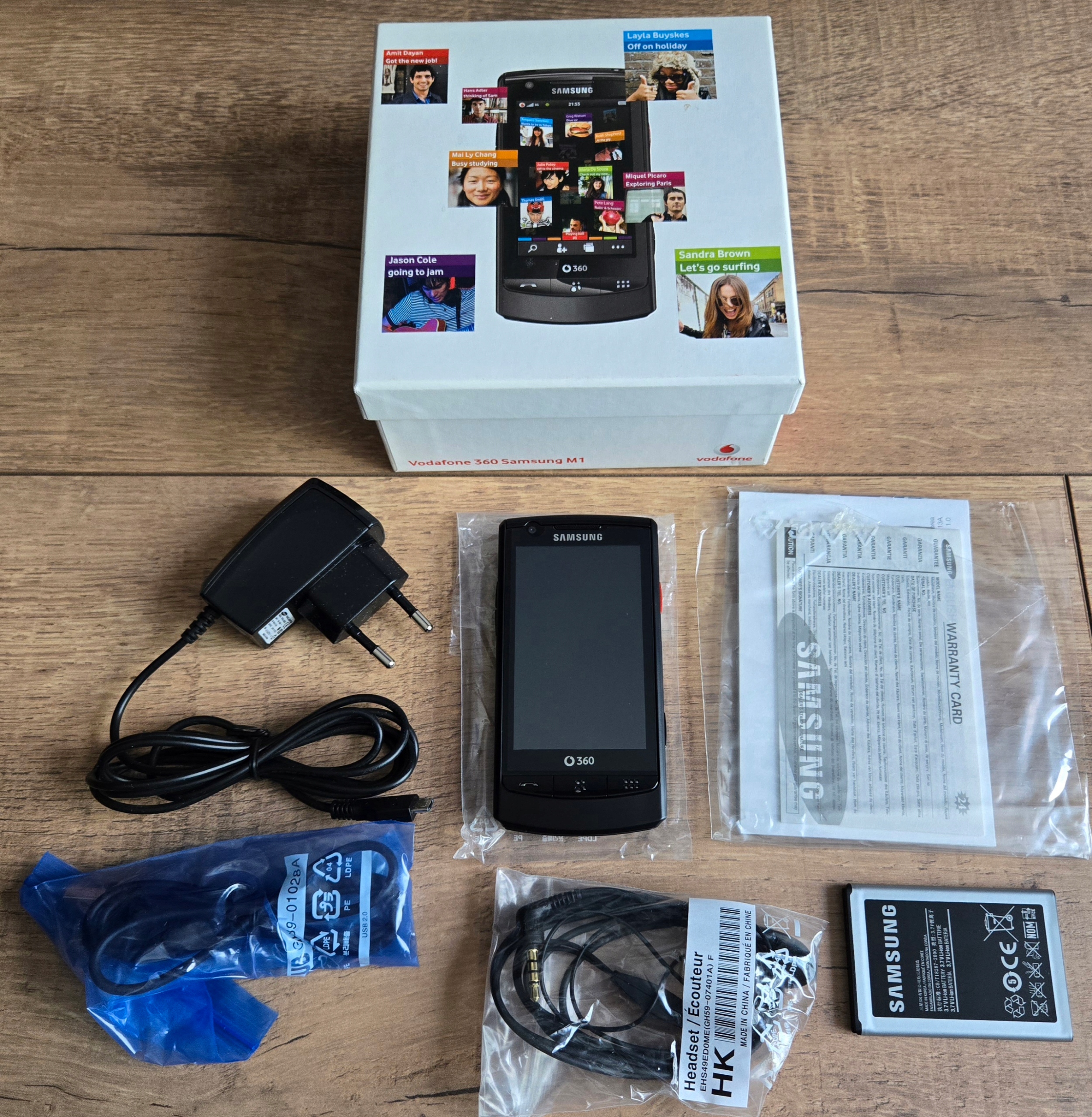 Samsung GT-I6410 Black Komplet Unikat Dla Kolekcjonera !Bez Locka!