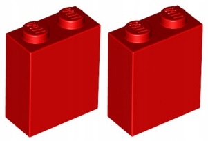 

Lego Klocek 1x2x2 Czerwony (3245/4143832) 2szt.