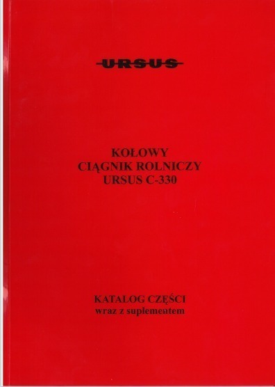 Katalog części URSUS C 330
