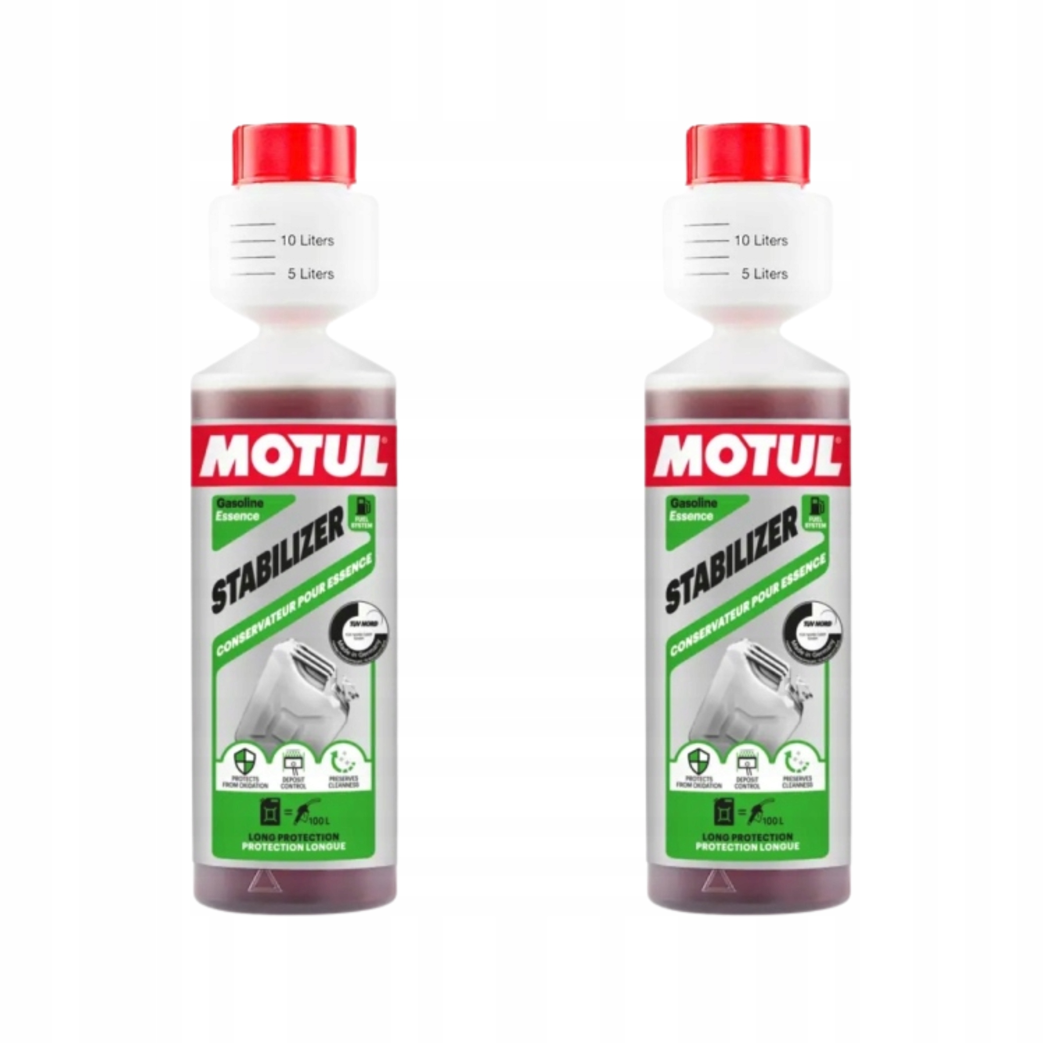 Zestaw 2 szt Motul Stabilizator 250ml dodatek do paliwa chroniący silnik