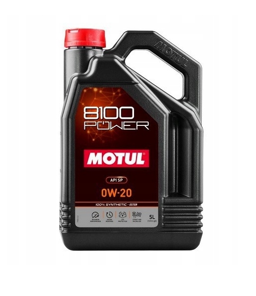 MOTUL 8100 POWER 0W-20 0W20 5L 111799