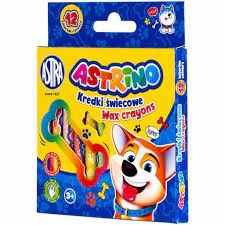 

Astra Kredki świecowe szkolne astrino