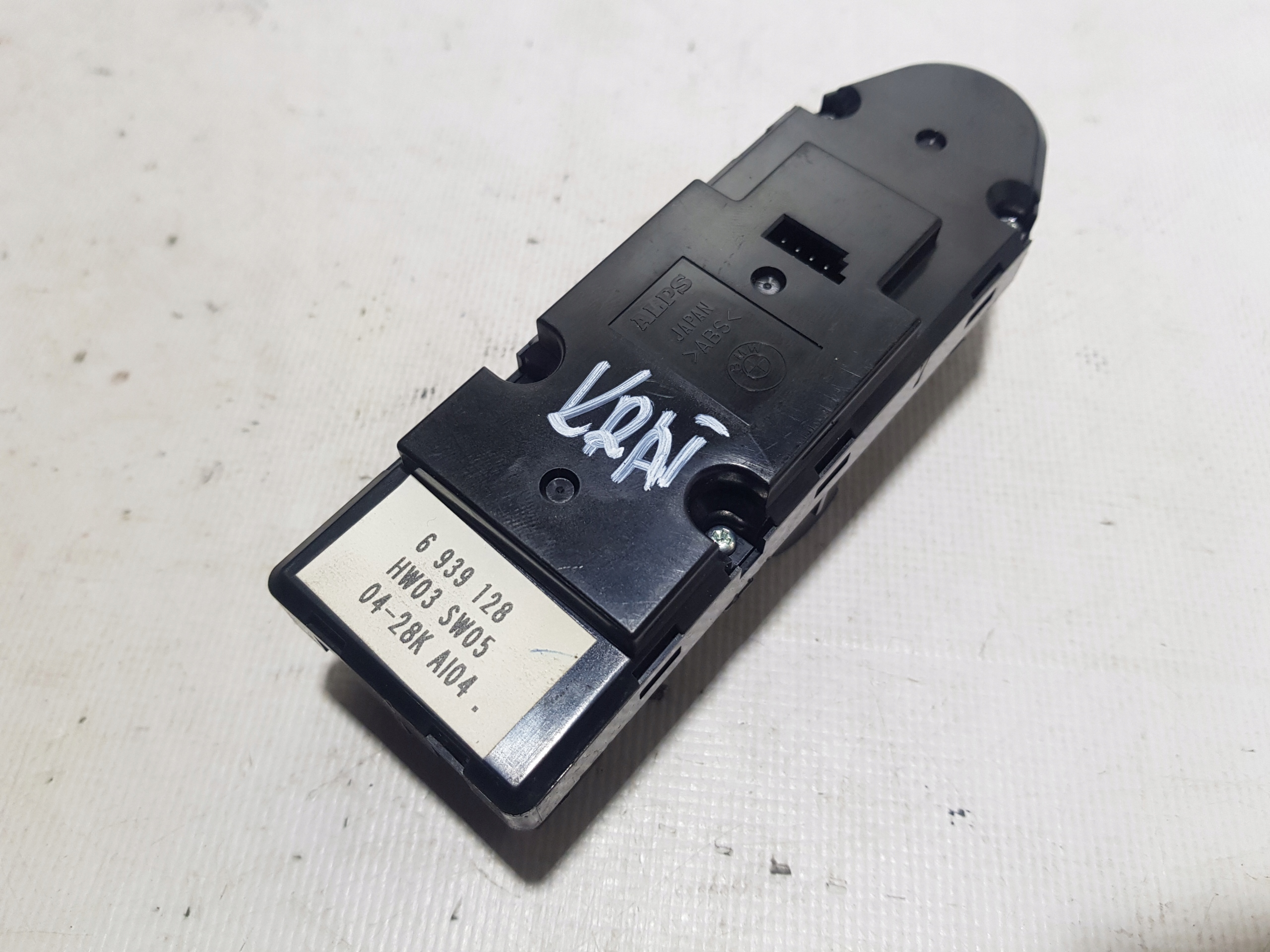 PANEL Vitre Rétroviseur Bouton BMW E63 E64 6939128