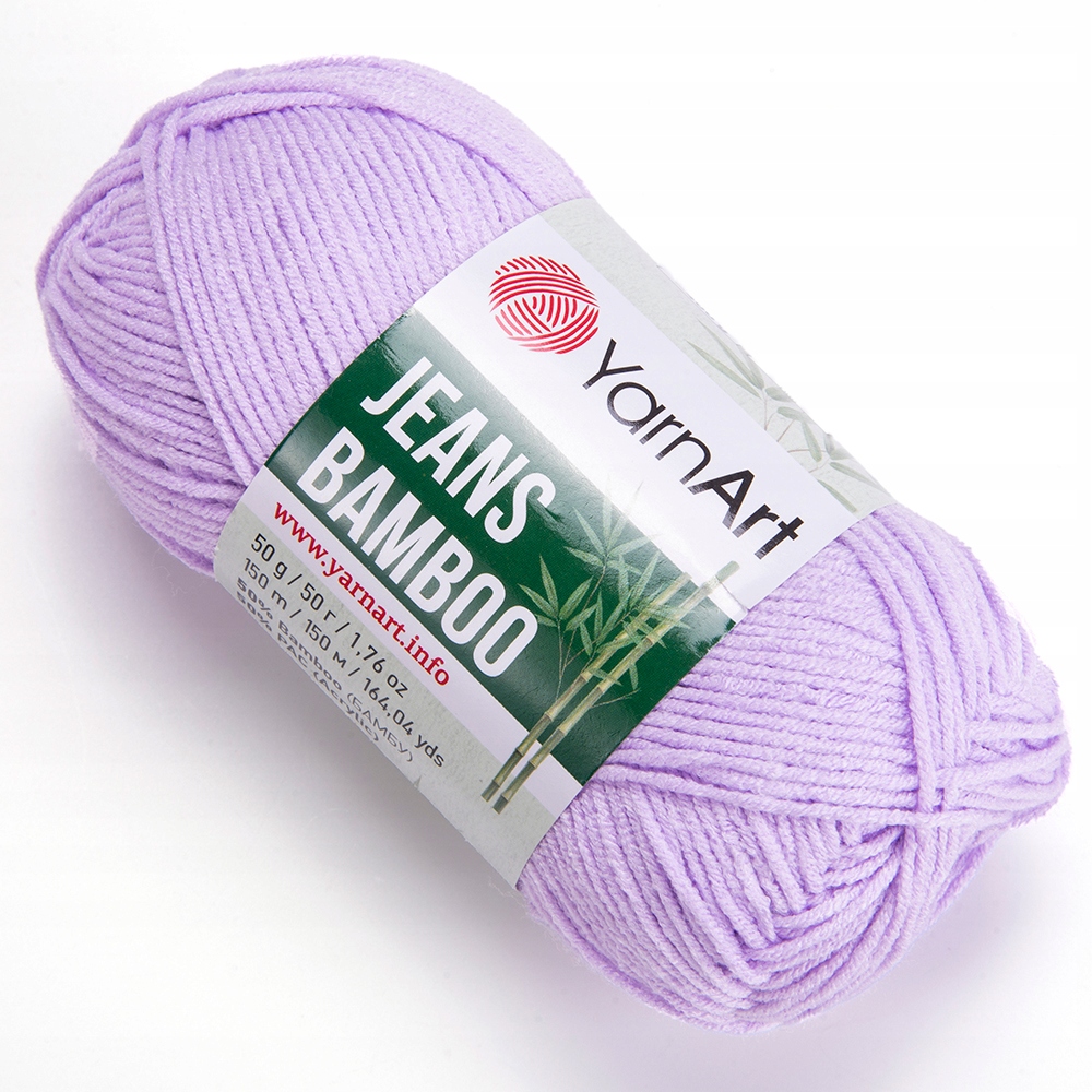 Włóczka YarnArt Jeans Bamboo 115 Lilia 50g/150m