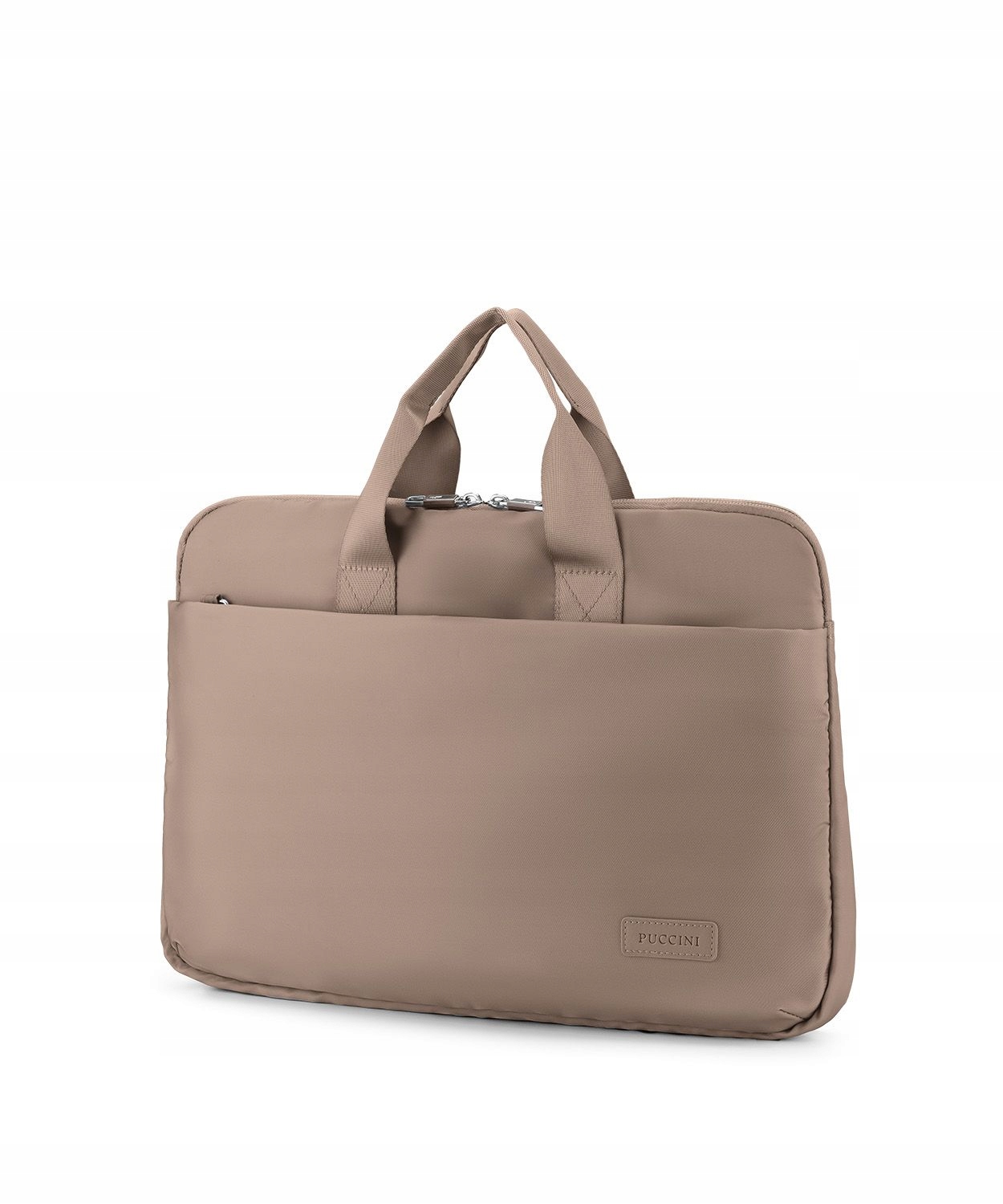 ⏳ OSTATNIE SZTUKI! Puccini Beżowa Aktówka 15,6" - Idealna Torba Biznesowa W MEGA OKAZJI!