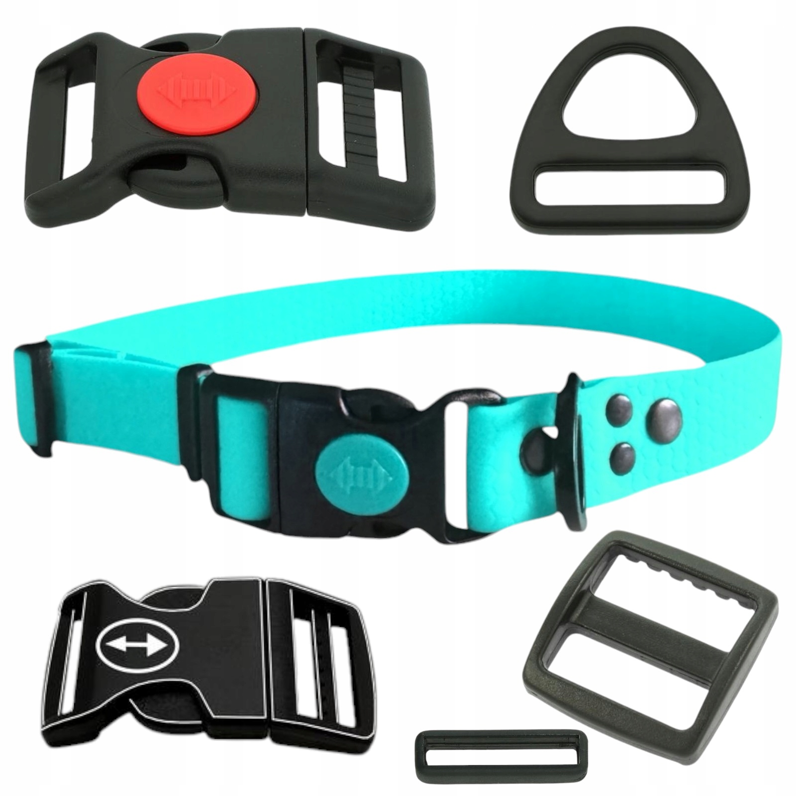 Levně Obojek S Pojistkou Pro Psy Proti Mrazu, Měkký, Voděodolný Biothane Hexa S