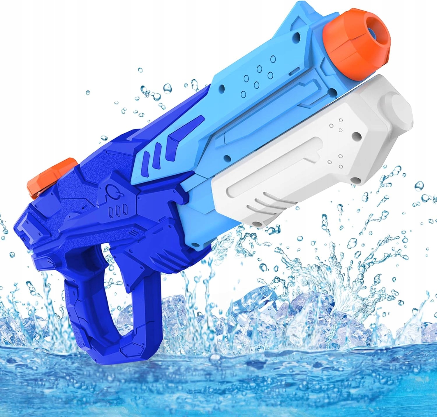 Pistolet Na Wodę Dla Dzieci 600ML Zasięg 10M Zabawka Plażowa