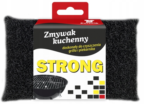 

Zmywak Kuchenny Kuchcik Strong Grill Czarny