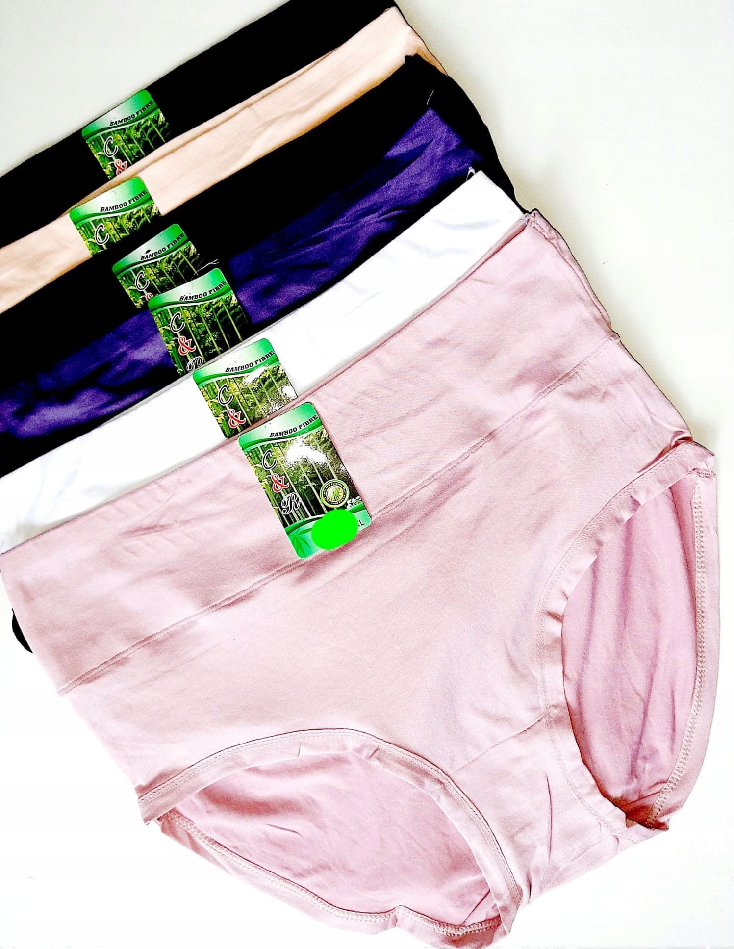 

C&r Majtki bambus Gładkie wysokie 7XL/8XL Pas