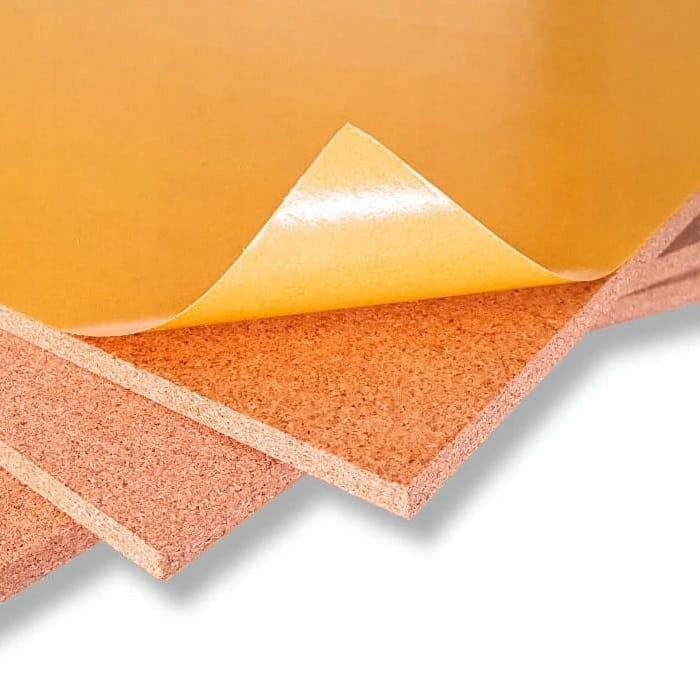 Tablica korkowa samoprzylepna na ścianę 6mm x 100cm x 130cm duża Długość (cm) 130 cm