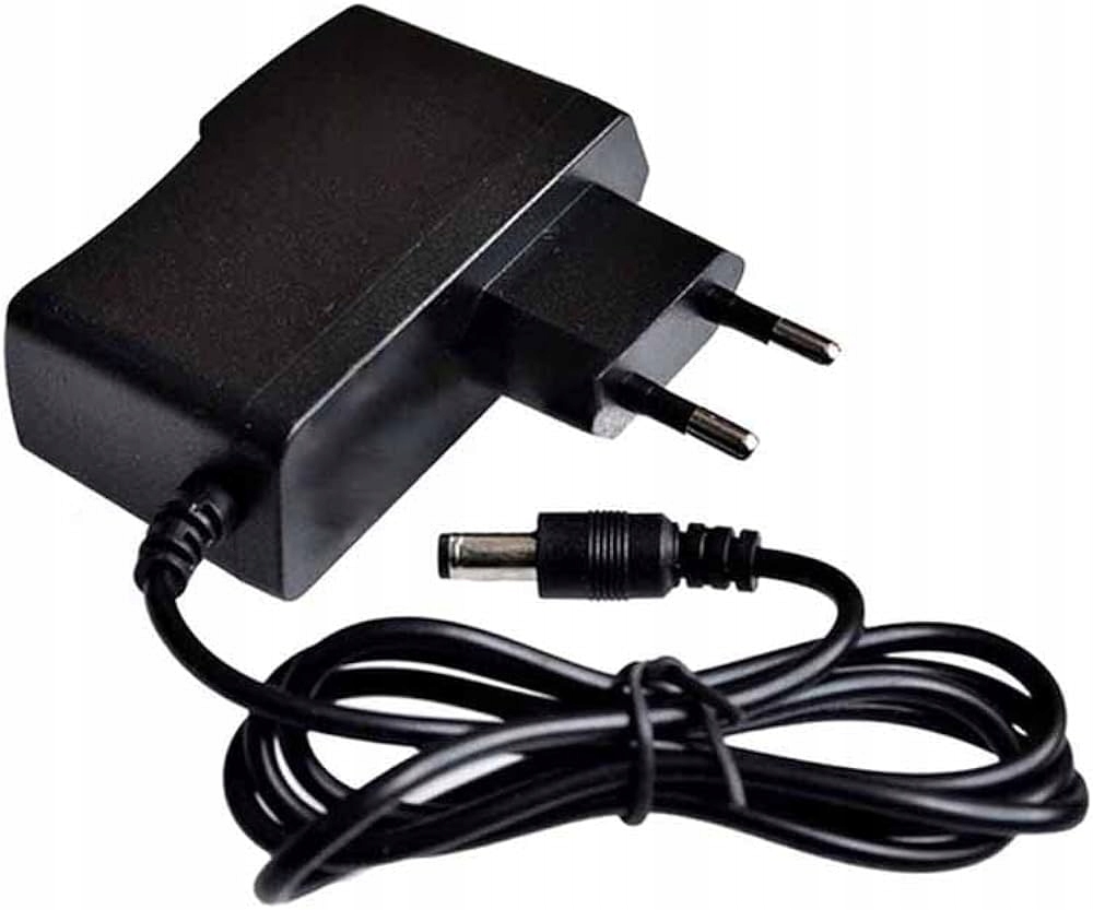 ZASILACZ 9V DC 0,6A 2,1 / 5,5 WTYCZKOWY