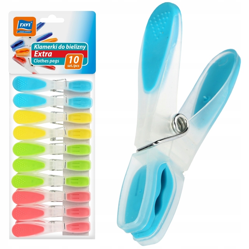 

Ravi Klamerki Spinacze Do Bielizny Extra 10 Sztuk