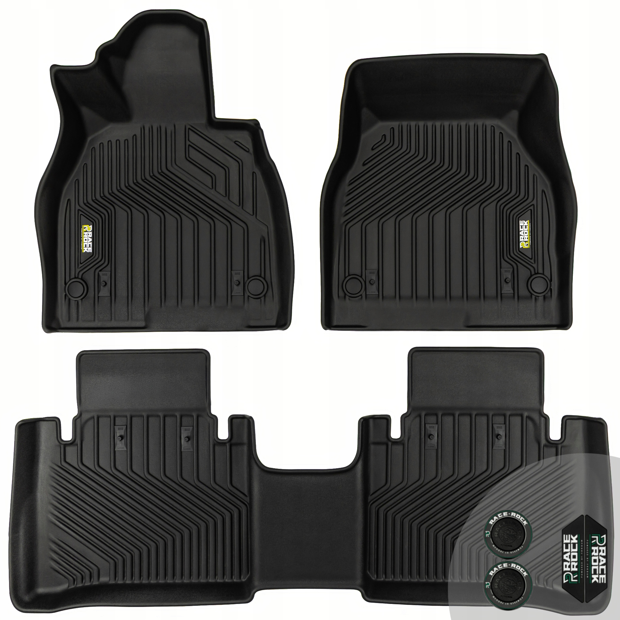 Frogum Race Rock Koberce do auta 2v1 pro Mercedes Eqs V297 od roku 2021