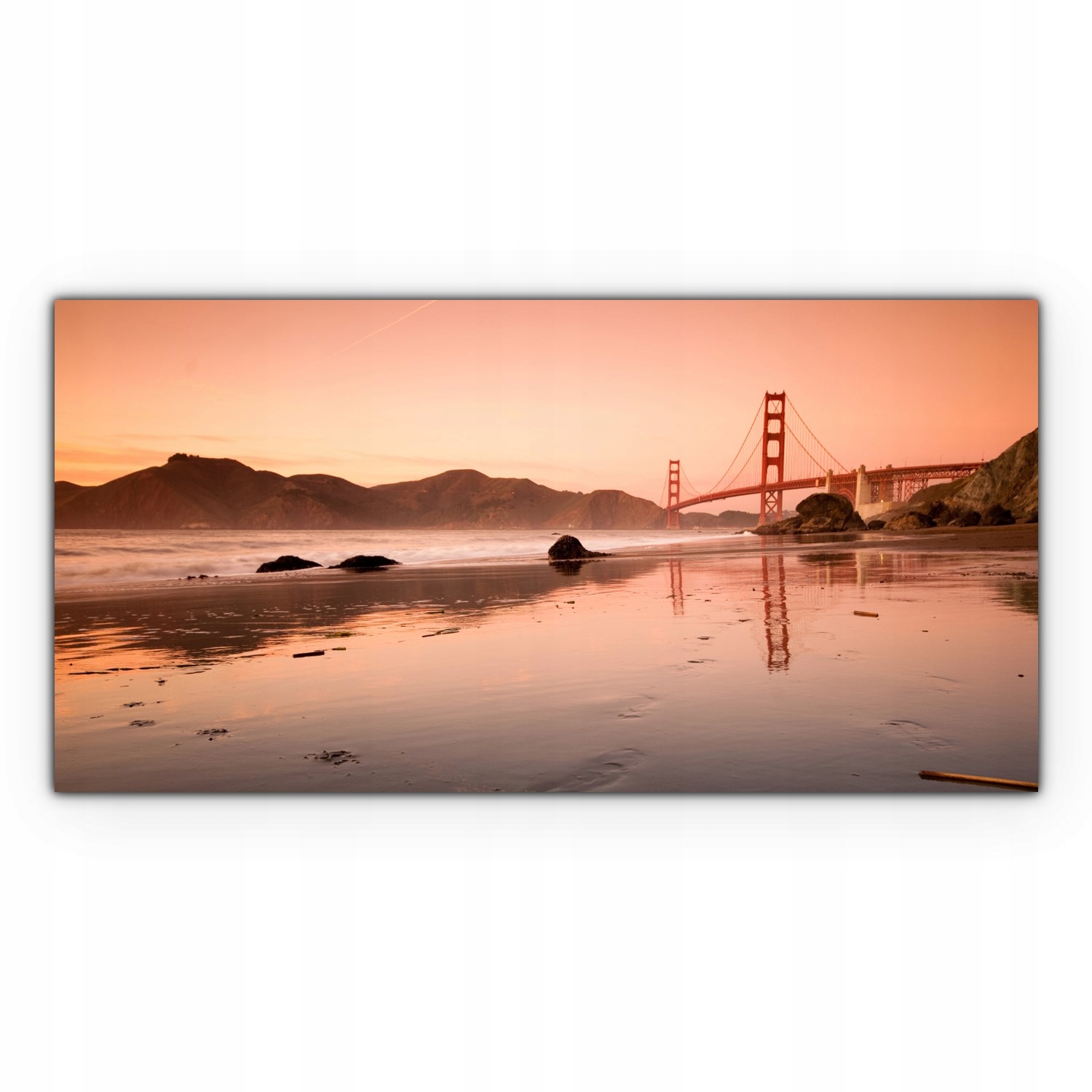 

Obraz canvas na ścianę 140x70 Golden Gate Most Usa