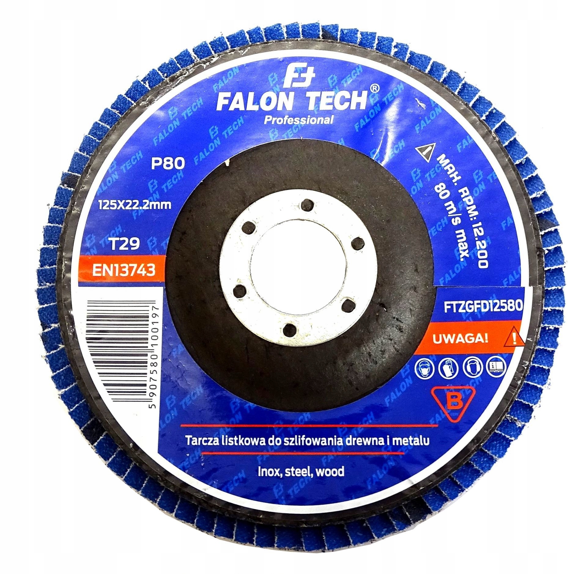 

Tarcza Listkowa Lamelka Do Szlifowania P80x125