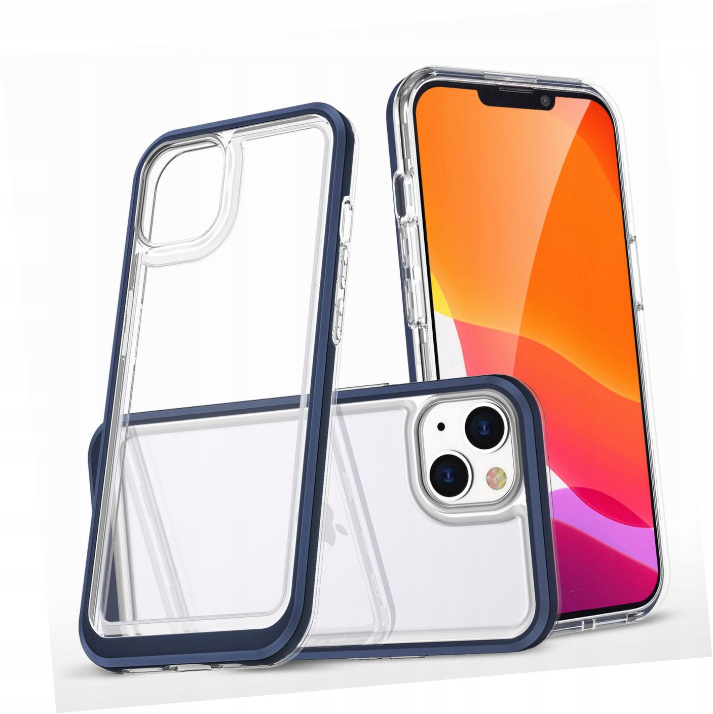 Etui Clear 3w1 do iPhone 13 Mini nakładka