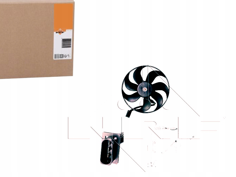 Ventilátor Chladiče Vw Lupo Fabia 250 60W Nrf Asistent Kolize #34