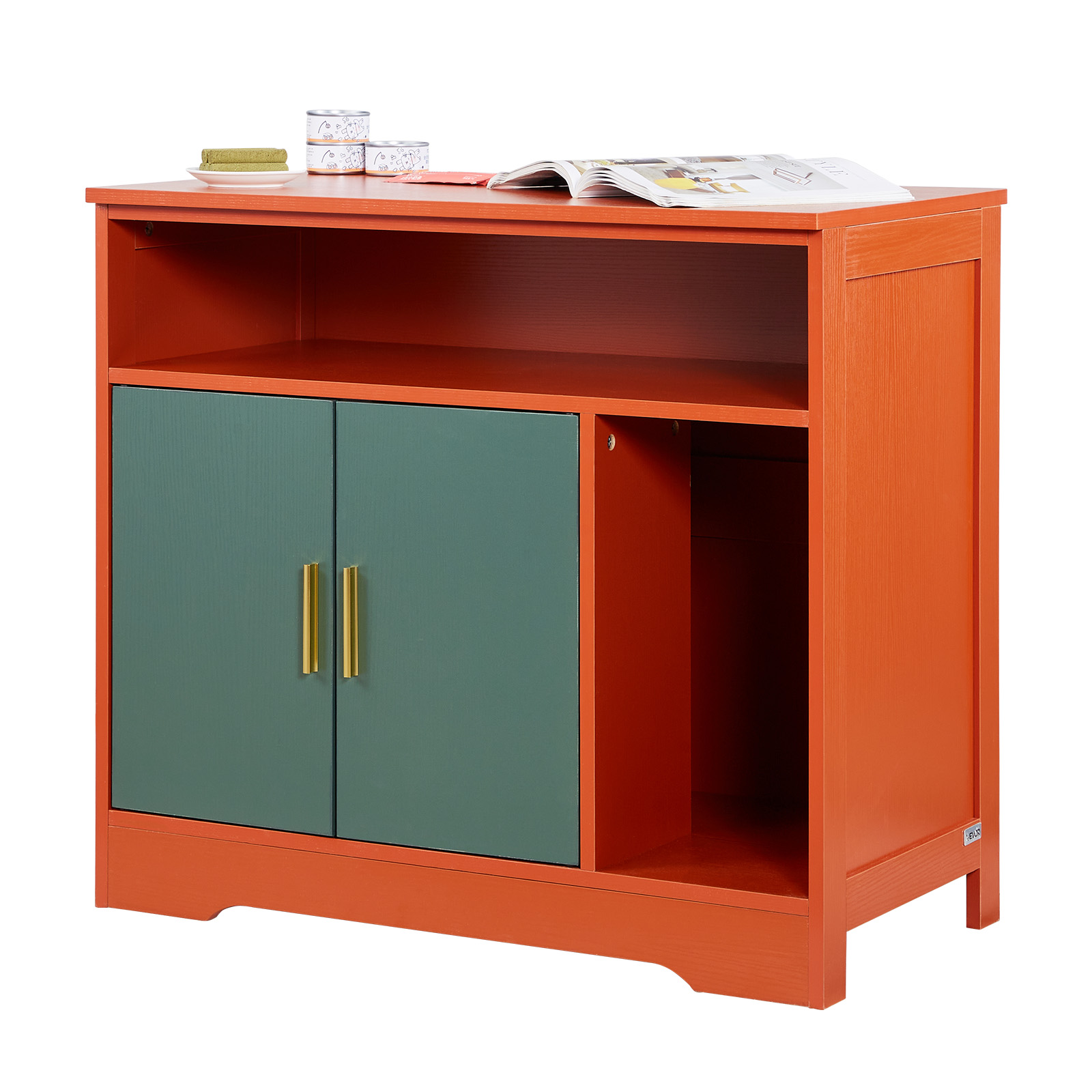 Levně Vevor Skříňka Na Záchod Pro Kočky 792X430X710 MM S Poličkou, Pevná A Stylová