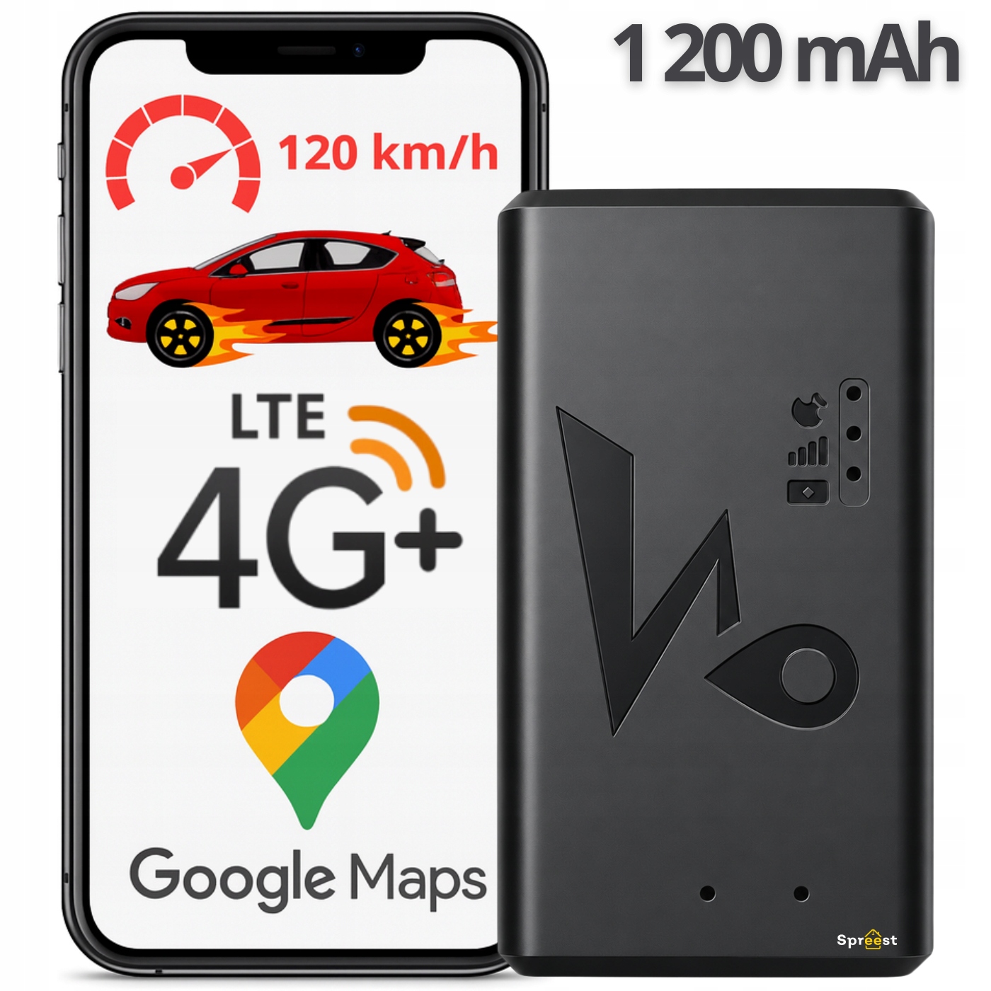 Lokalizator Gps Do Auta Roweru Samochodu Mini Android Bez Abonamentu Magnes