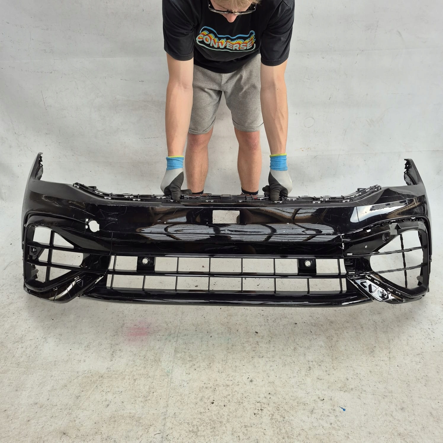 VW TIGUAN II 2 R LIFT 20-24 bumper front front PDC