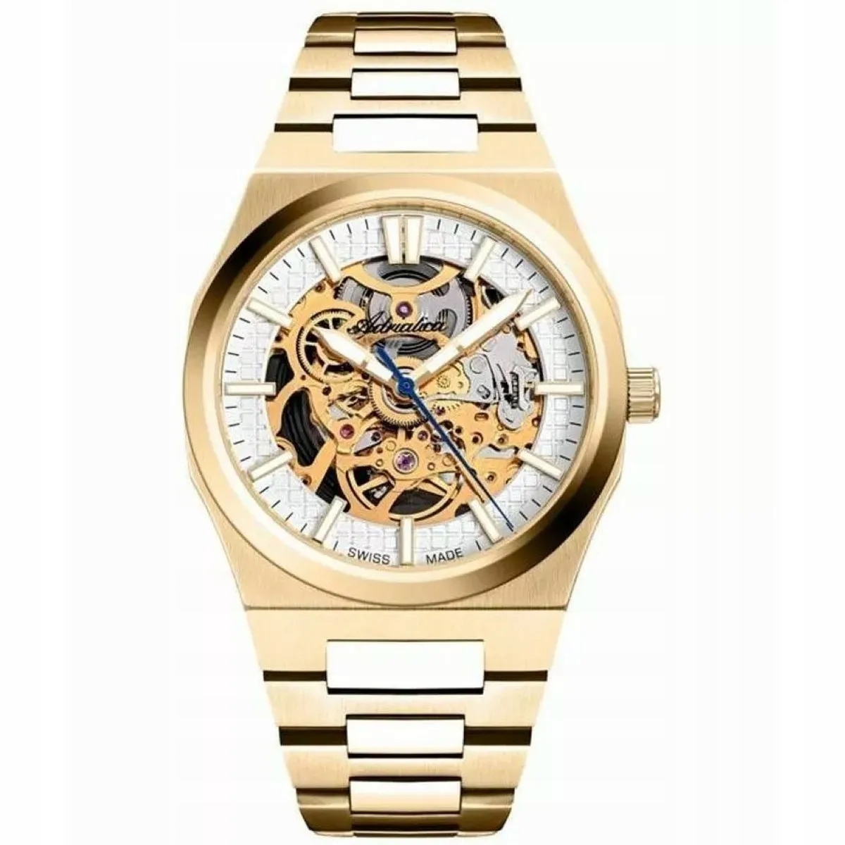 Adriatica Pánské Hodinky Automatic na zlatém náramku A8326.1113SA