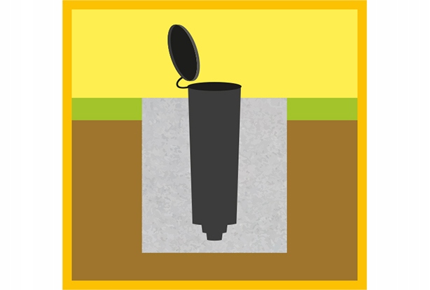 Suszarka ogrodowa VILEDA Sun Lift Compact 40 zewnętrzna Waga 3.7 kg