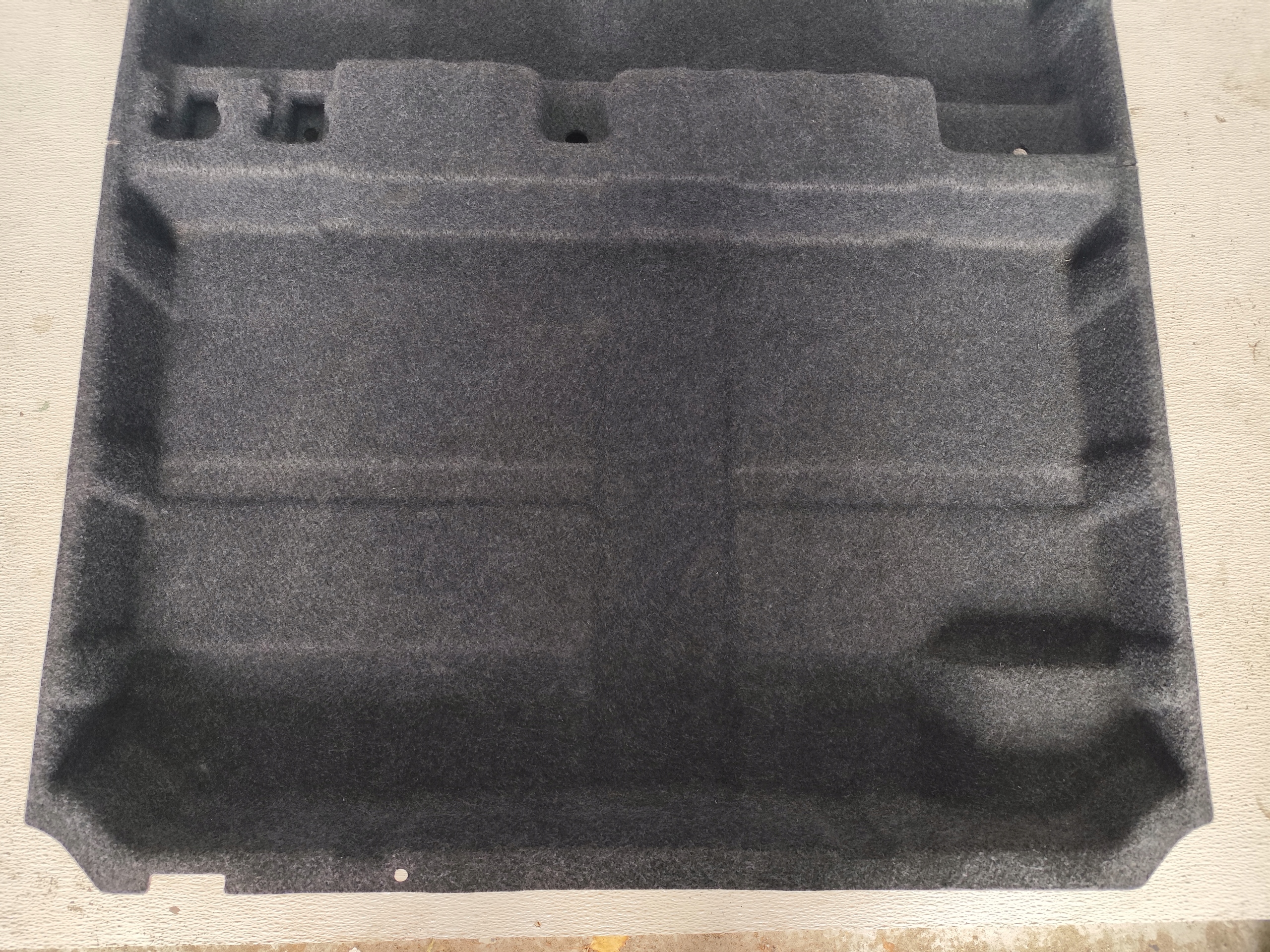 BMW 5 F11 2011 floor boot floor well