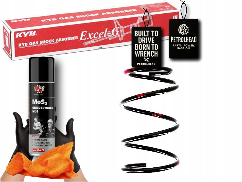 Pružina Zavěšení Přední L/p Subaru Legacy IV 2.0 2 #Petrolhead Pro+ Kit1