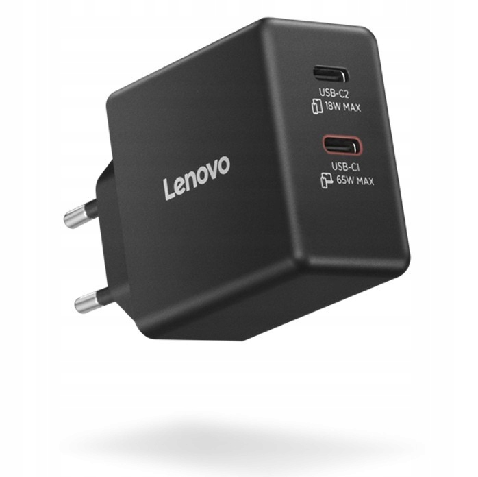 Lenovo Nabíječka Dual Usb-c 65W GaN 40AW065BEU