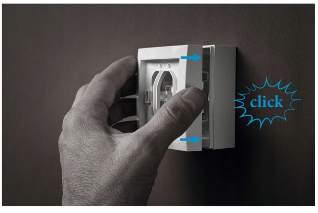 AQUACLICK PRZYCISK DZWONEK NATYNKOWY BIAŁY IP44 Marka Kontakt-simon