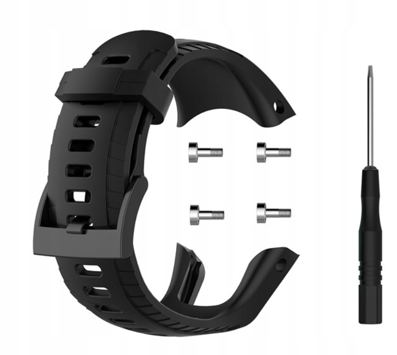 

Pasek Silikonowy Komplet Suunto 5 Czarny