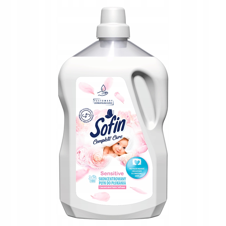 

Sofin Płyn do płukania tkanin Sensitive, 2,5 l