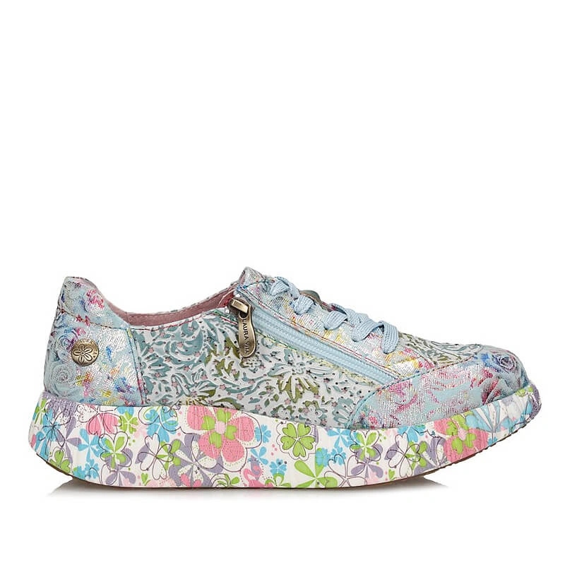 Dámské pohodlné tenisky Laura Vita 0007796 Nikito 57 Indigo F4