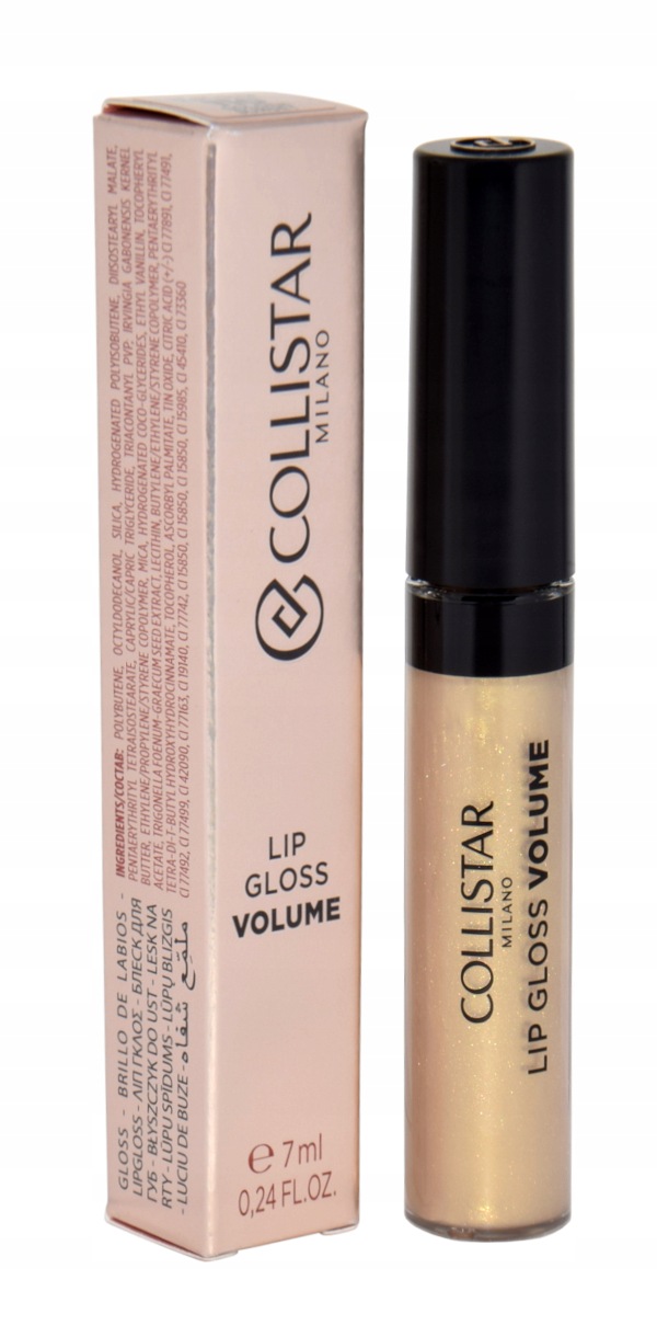 Lesk Collistar Lip Gloss Volume Zvětšovací 110 Golden Sunset 7 ml
