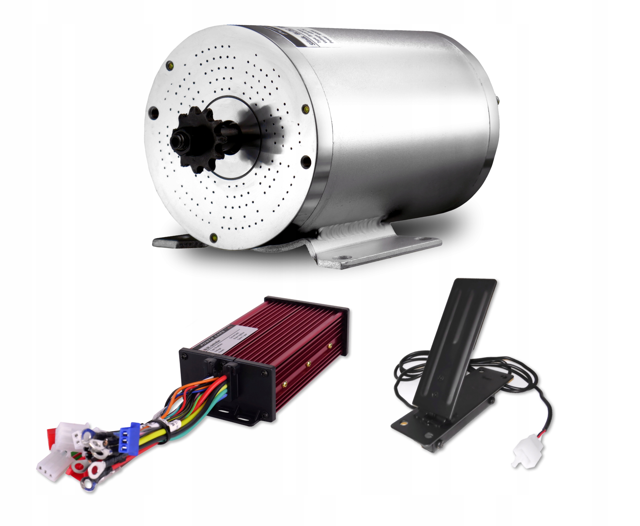 Sada Bldc Motor Ovladač Pedál 48V 1000W pro skútr, čtyřkolku, motokáru