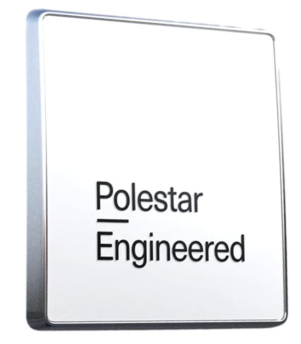 Volvo XC60 II razítko na gril s logem Polestar Enginereed Oe upevnění